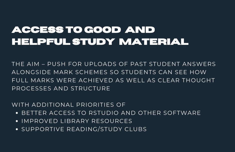 Access to Good Study Material